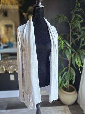 Athleta Women Pranayama Nirvana Restore Wrap Cardigan Sweater sz Large